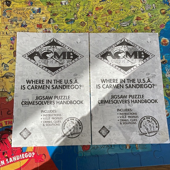 Puzzle , Where In The USA Is Carmen Sandiego? - Picture 4 of 4